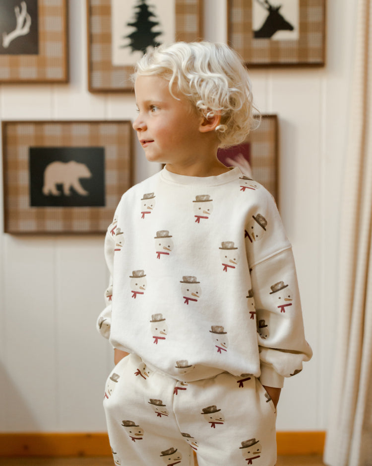 Relaxed Sweatshirt || Snowman