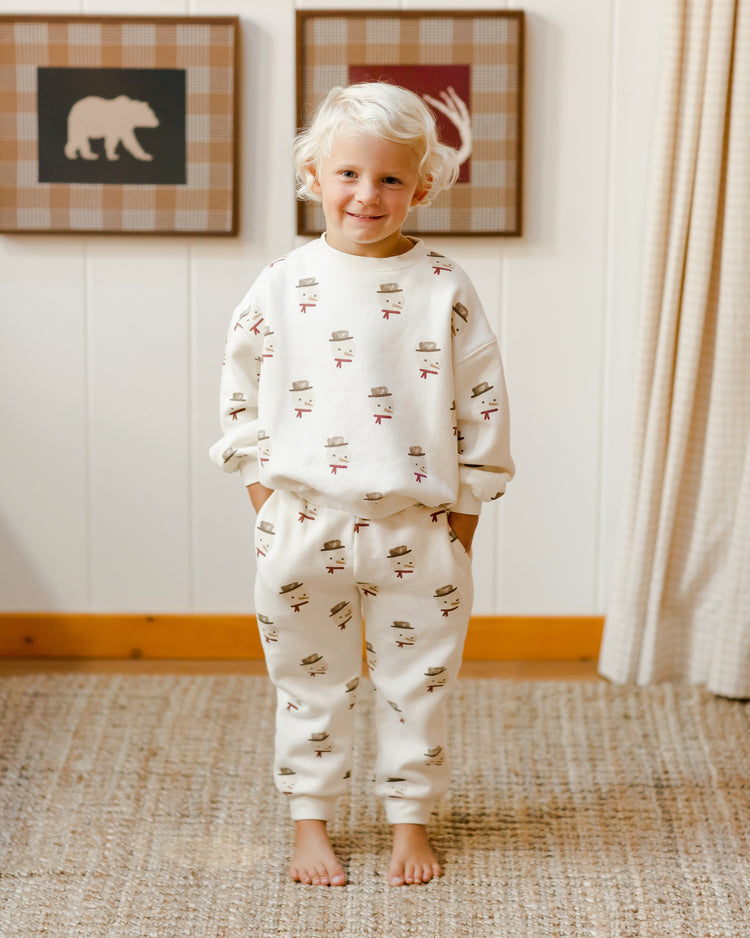 Relaxed Sweatshirt || Snowman