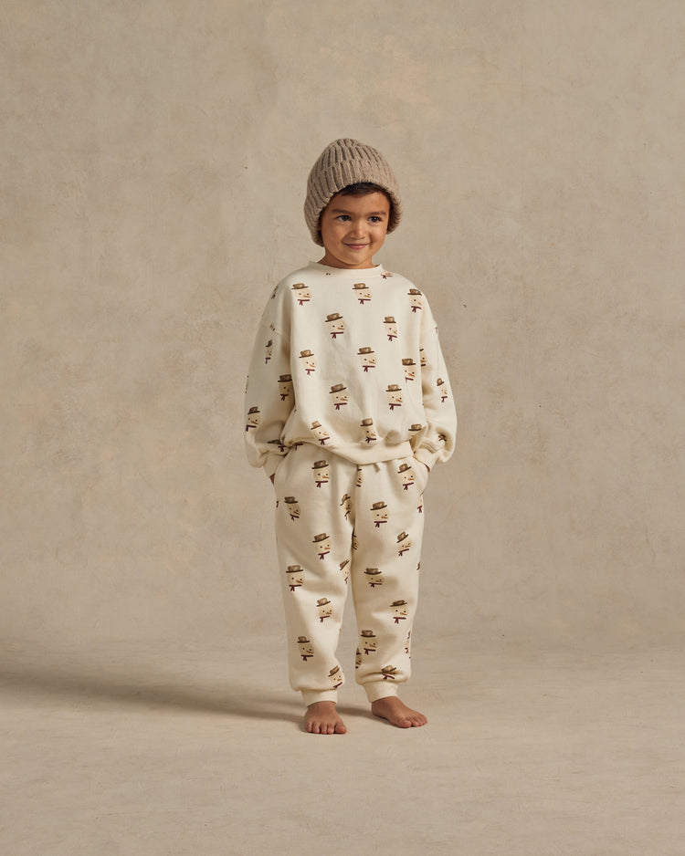 Relaxed Sweatshirt || Snowman