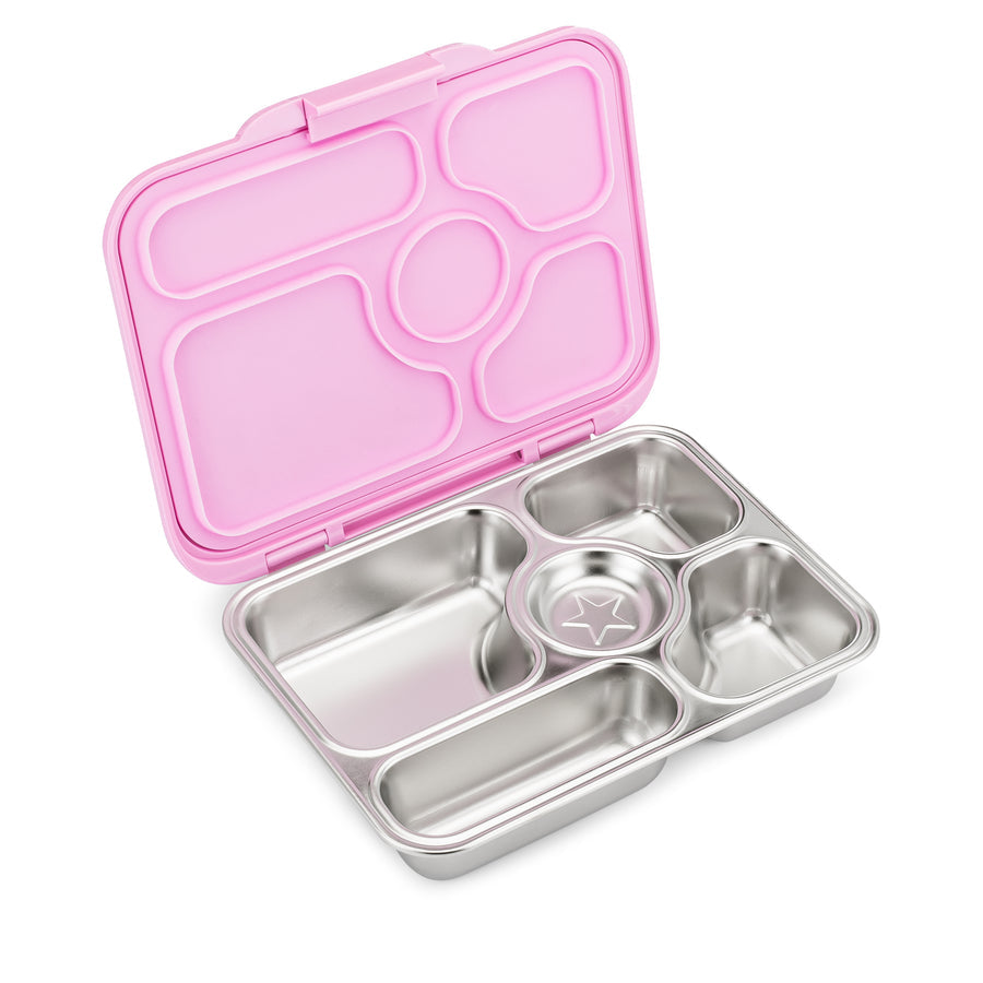STAINLESS STEEL LEAKPROOF BENTO BOX - ROSE PINK – MONSTER KIDS