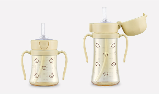 Grosmimi PPSU Dotgom Straw Cup