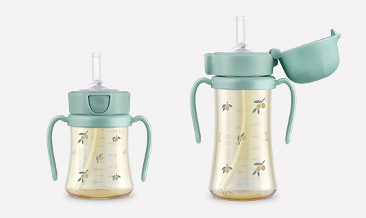 Grosmimi PPSU Olive Straw Cup