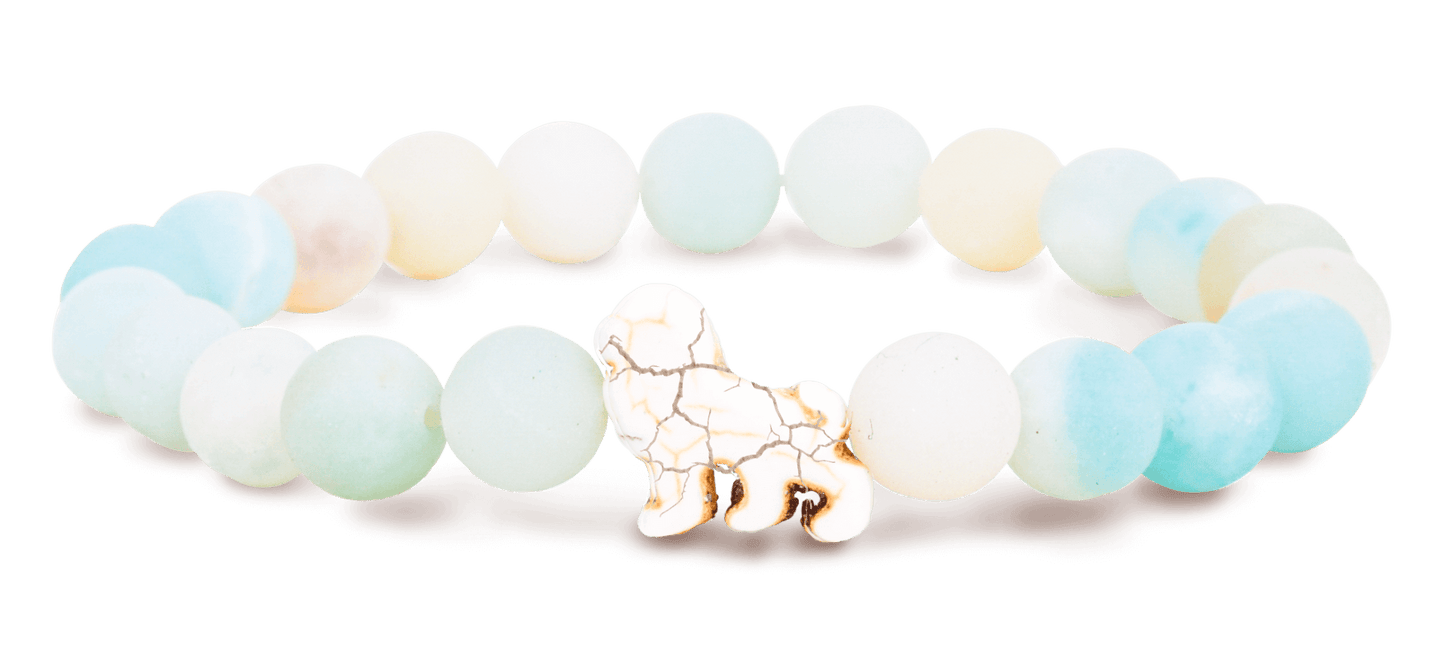 The Excursion Bracelet Lion - Sky Stone