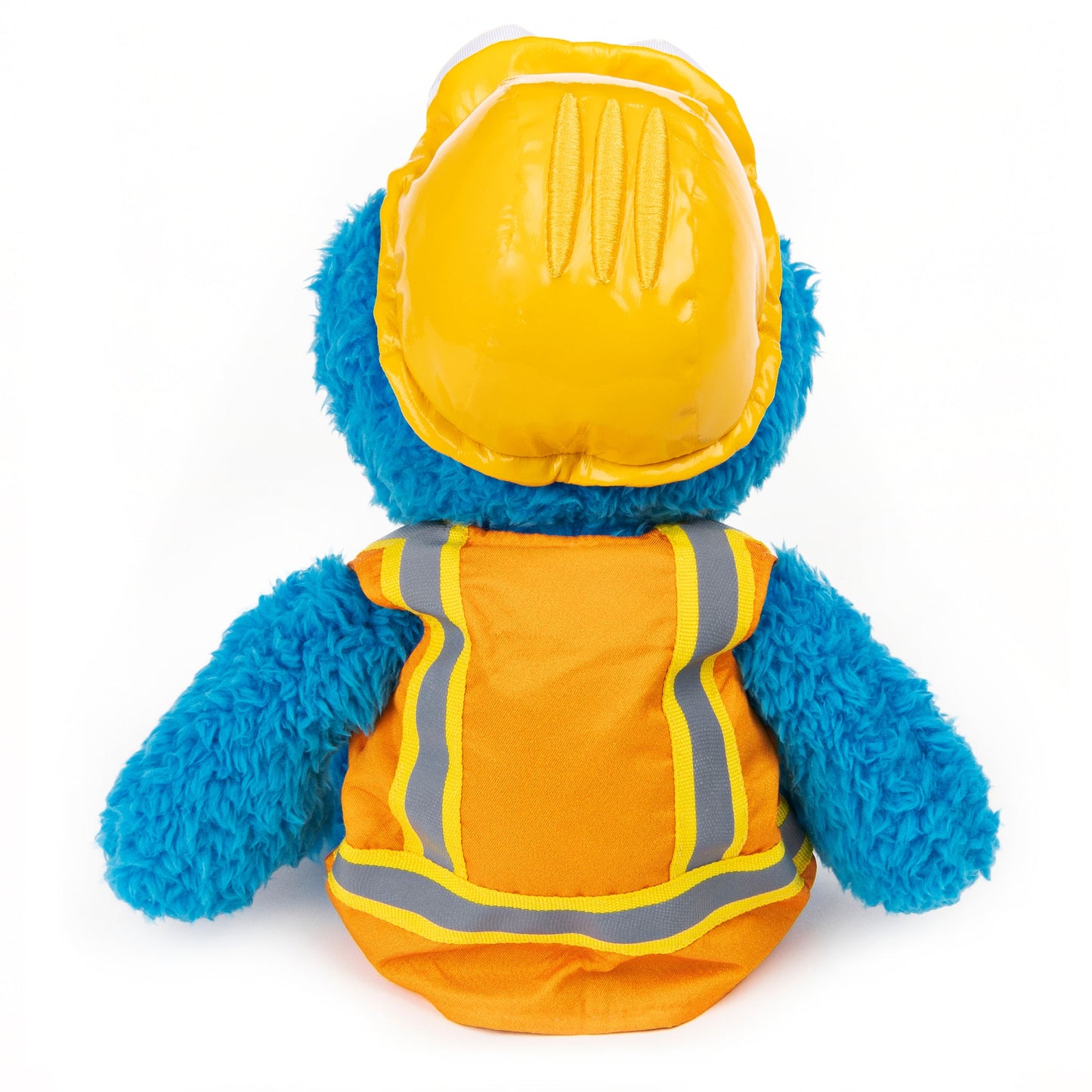 CONSTRUCTION WORKER COOKIE MONSTER, 13 IN