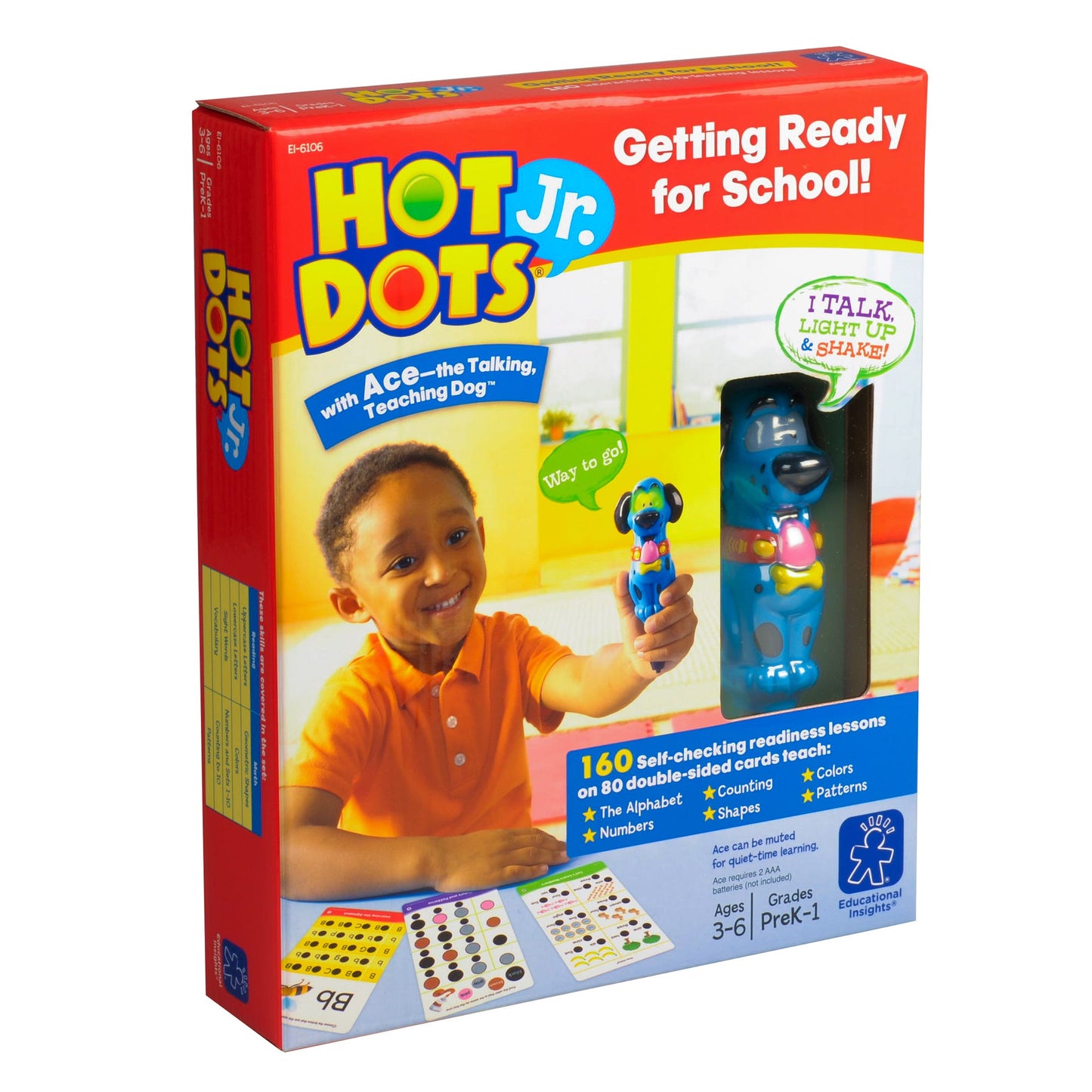 Hot Dots® Jr. Getting Ready for School!
