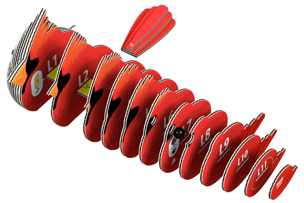 EUGY Cardinal 3D Puzzle