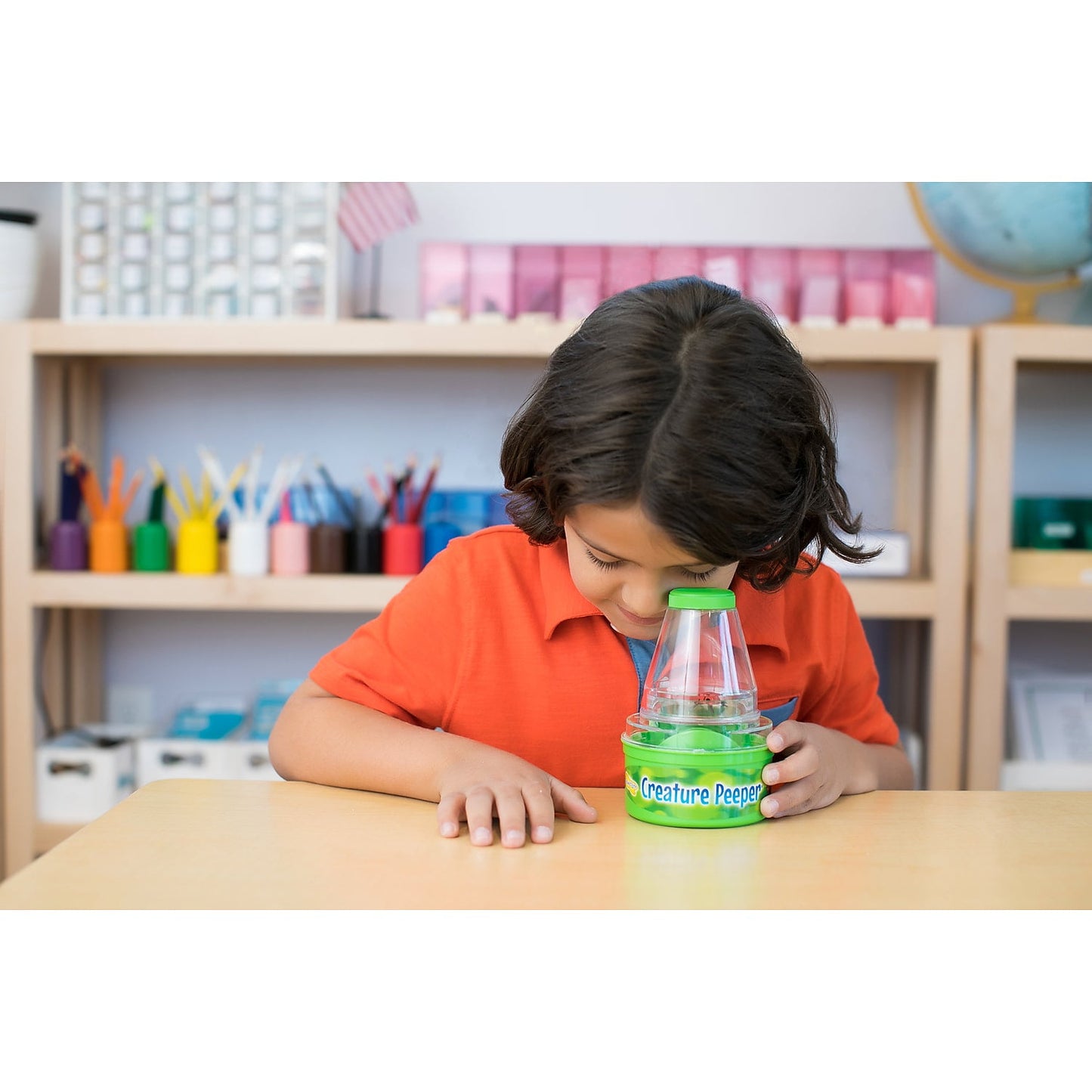 Creature Peeper Above-Below 3D View