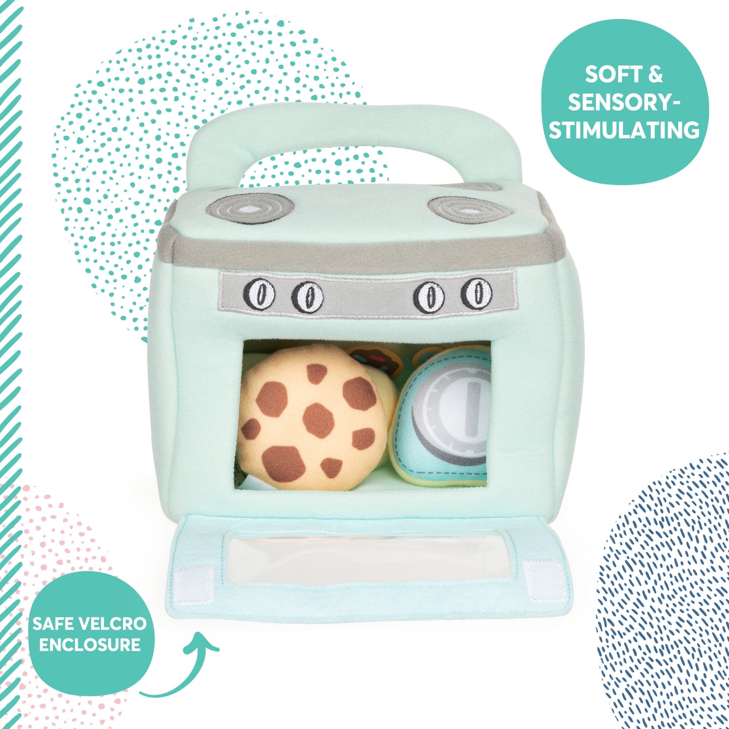 MY FIRST BAKING PLUSH PLAYSET, 8 IN