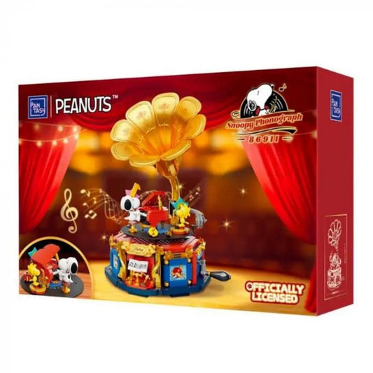 Peanuts Snoopy Phonograph Building Block Set