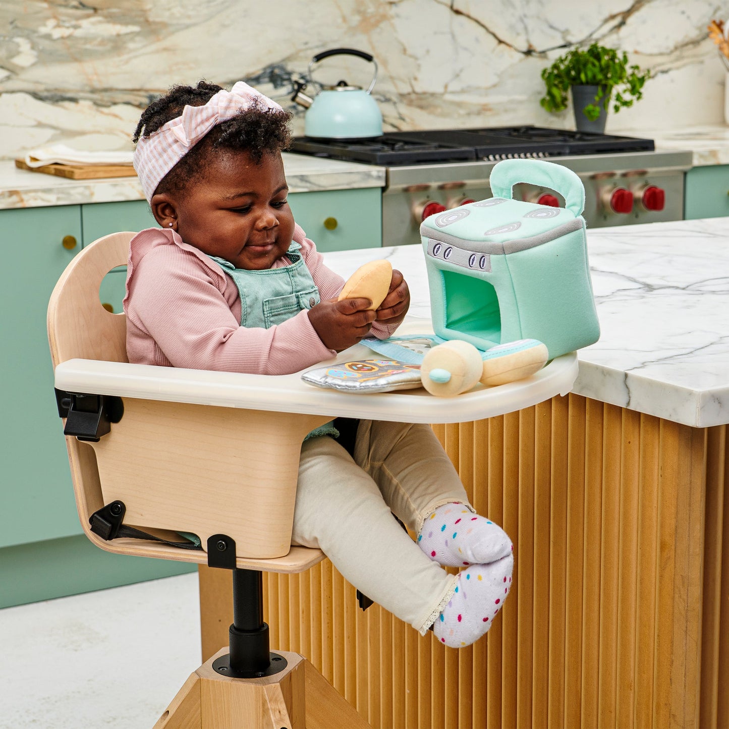 MY FIRST BAKING PLUSH PLAYSET, 8 IN