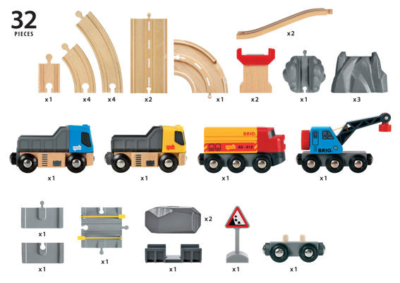 33210 Rail & Road Loading Set
