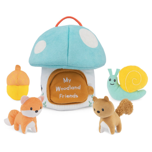 MY WOODLAND FRIENDS PLAYSET, 7.5 IN