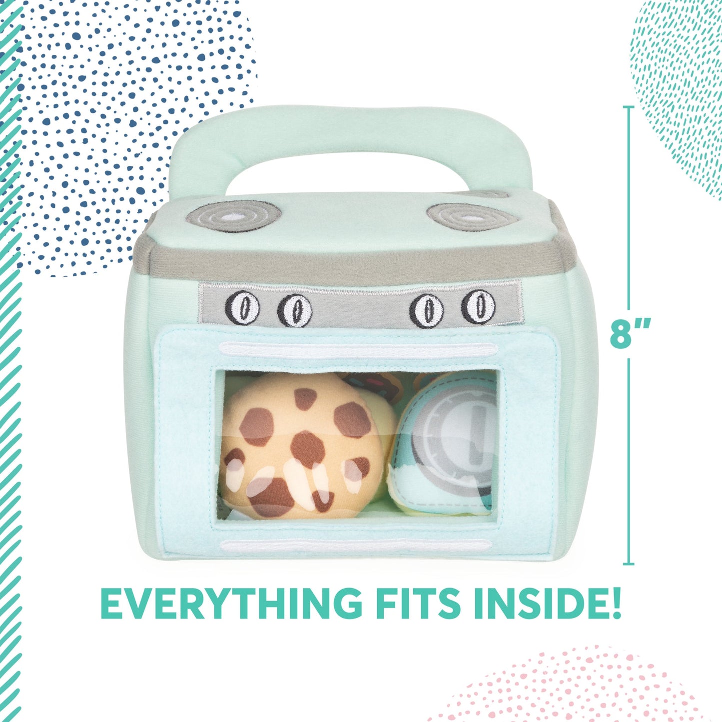 MY FIRST BAKING PLUSH PLAYSET, 8 IN
