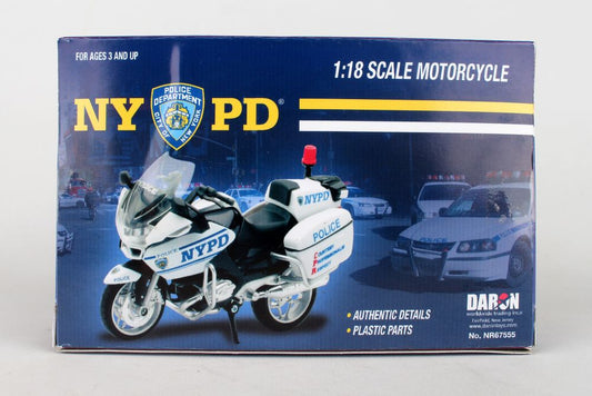 NYPD POLICE MOTORCYLE 1/18