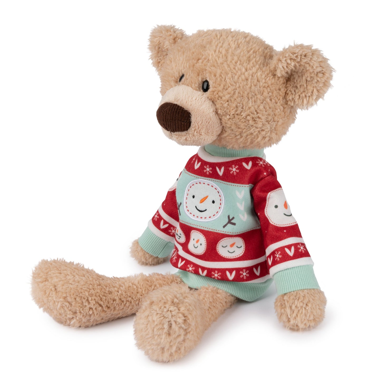 SLEIGH TOOTHPICK™ BEAR WITH HOLIDAY SWEATER, 15 IN