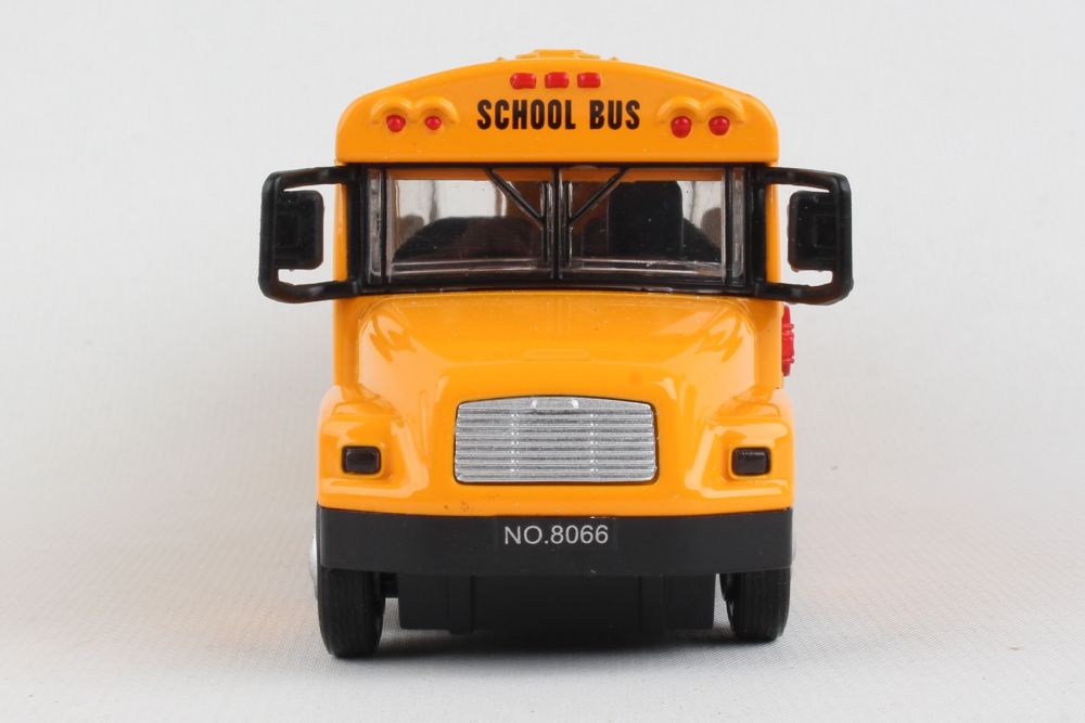 ROAD MARKS PULLBACK SCHOOL BUS 7.5 INCH PULLBACK