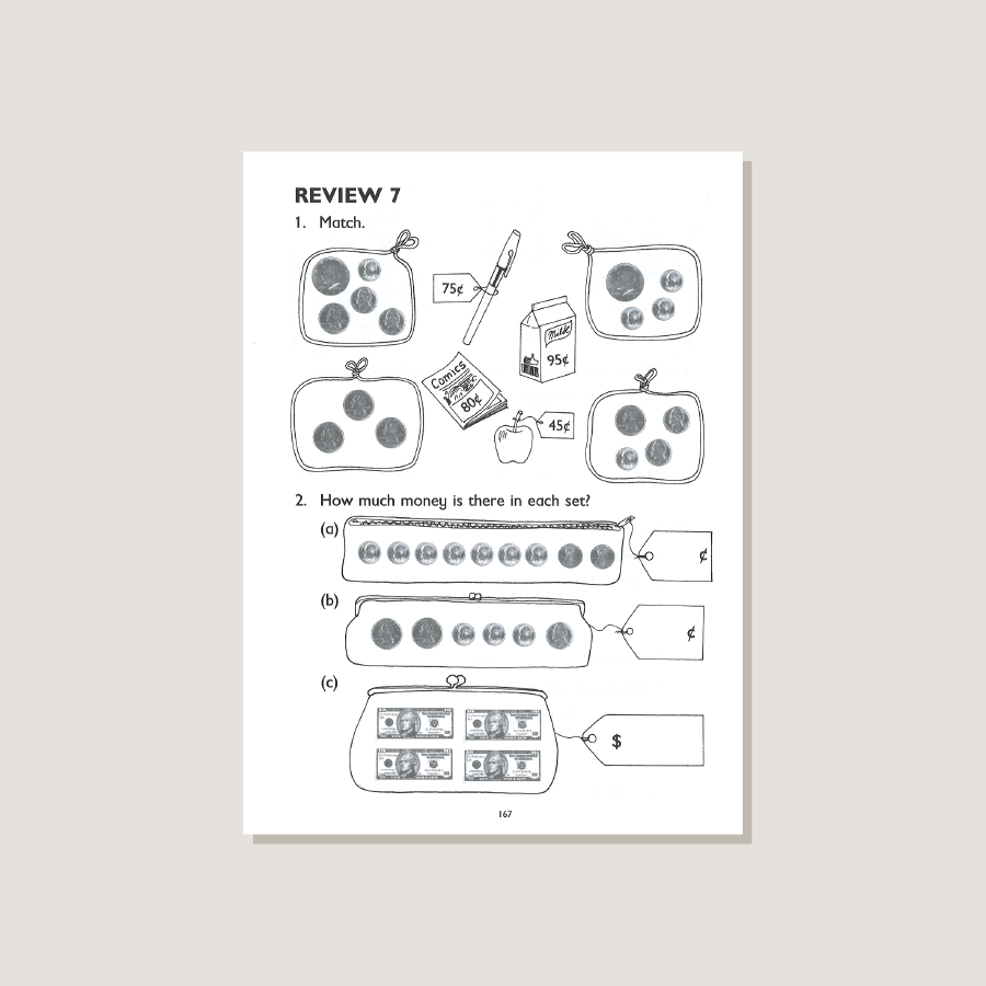 Primary Mathematics U.S. Edition Workbook 1B