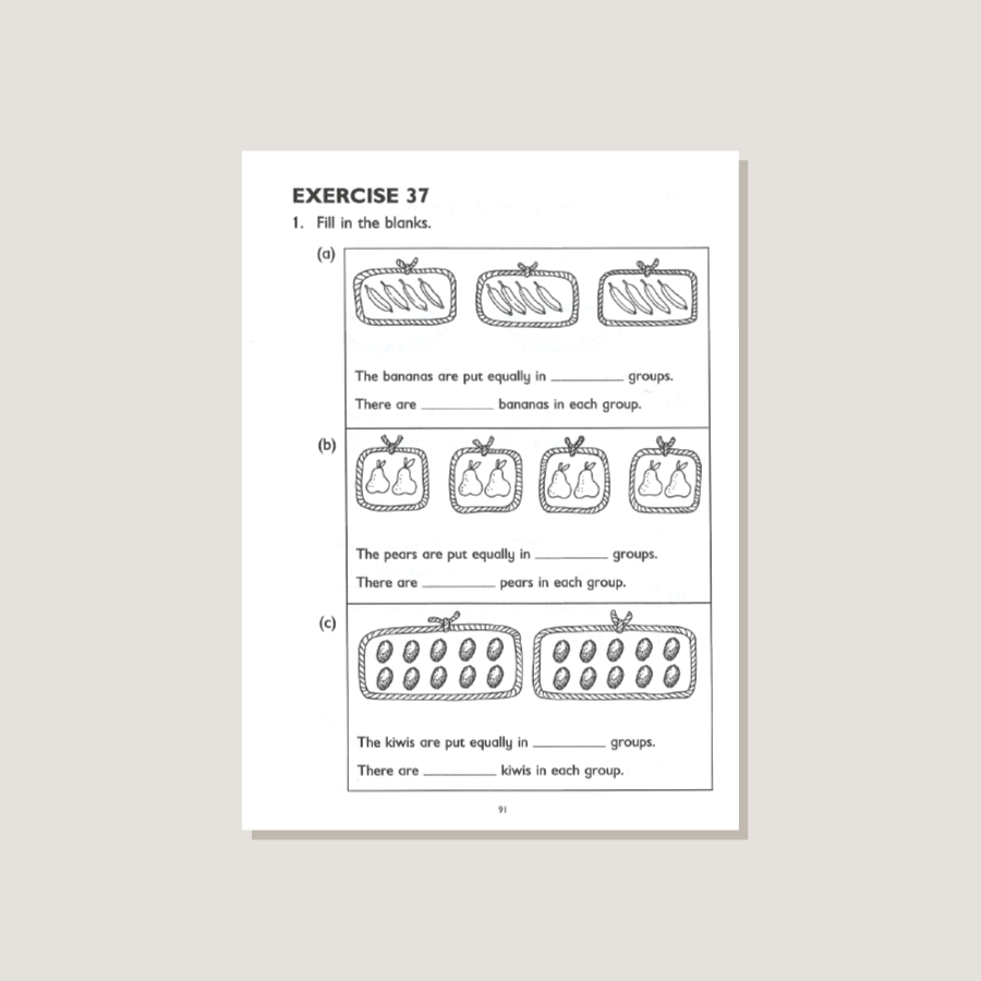 Primary Mathematics U.S. Edition Workbook 1B