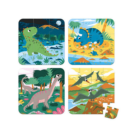 THE DINOSAURS - GRADUATING PUZZLE