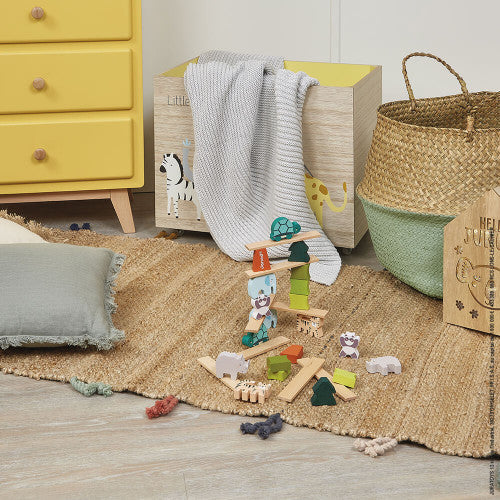 Wooden Balancing Animals game