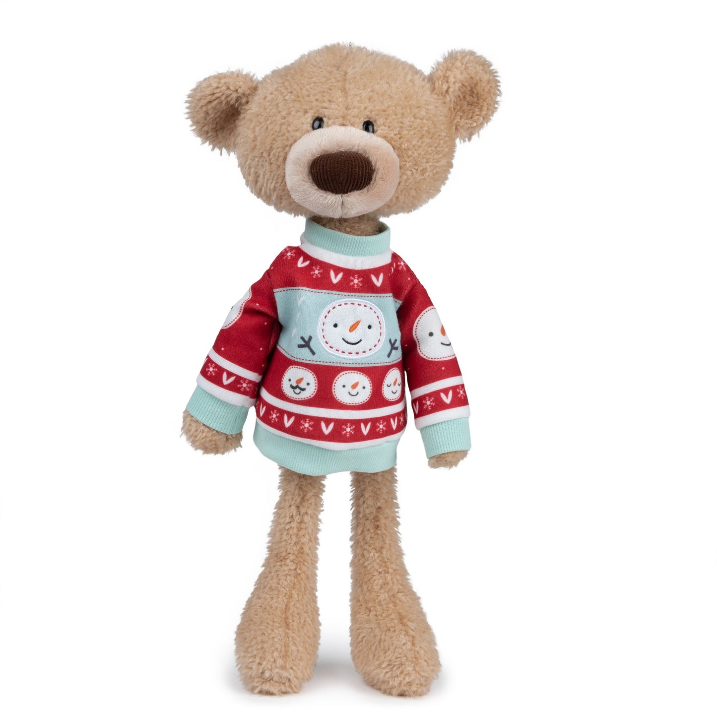 SLEIGH TOOTHPICK™ BEAR WITH HOLIDAY SWEATER, 15 IN