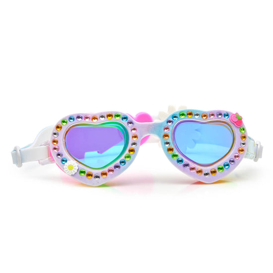 Bright Bouquet of Daisies Swim Goggles