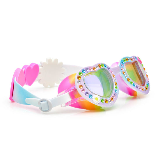 Bright Bouquet of Daisies Swim Goggles