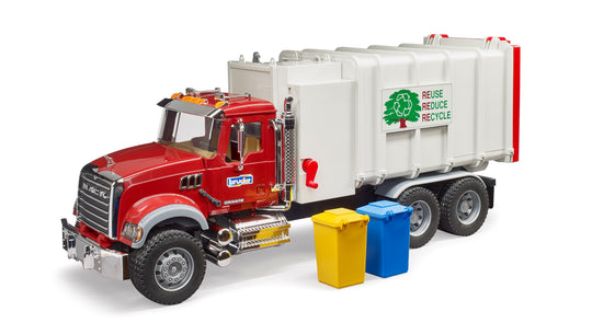 Bruder 02811 MACK Granite Side Loading Garbage Truck *NEW*