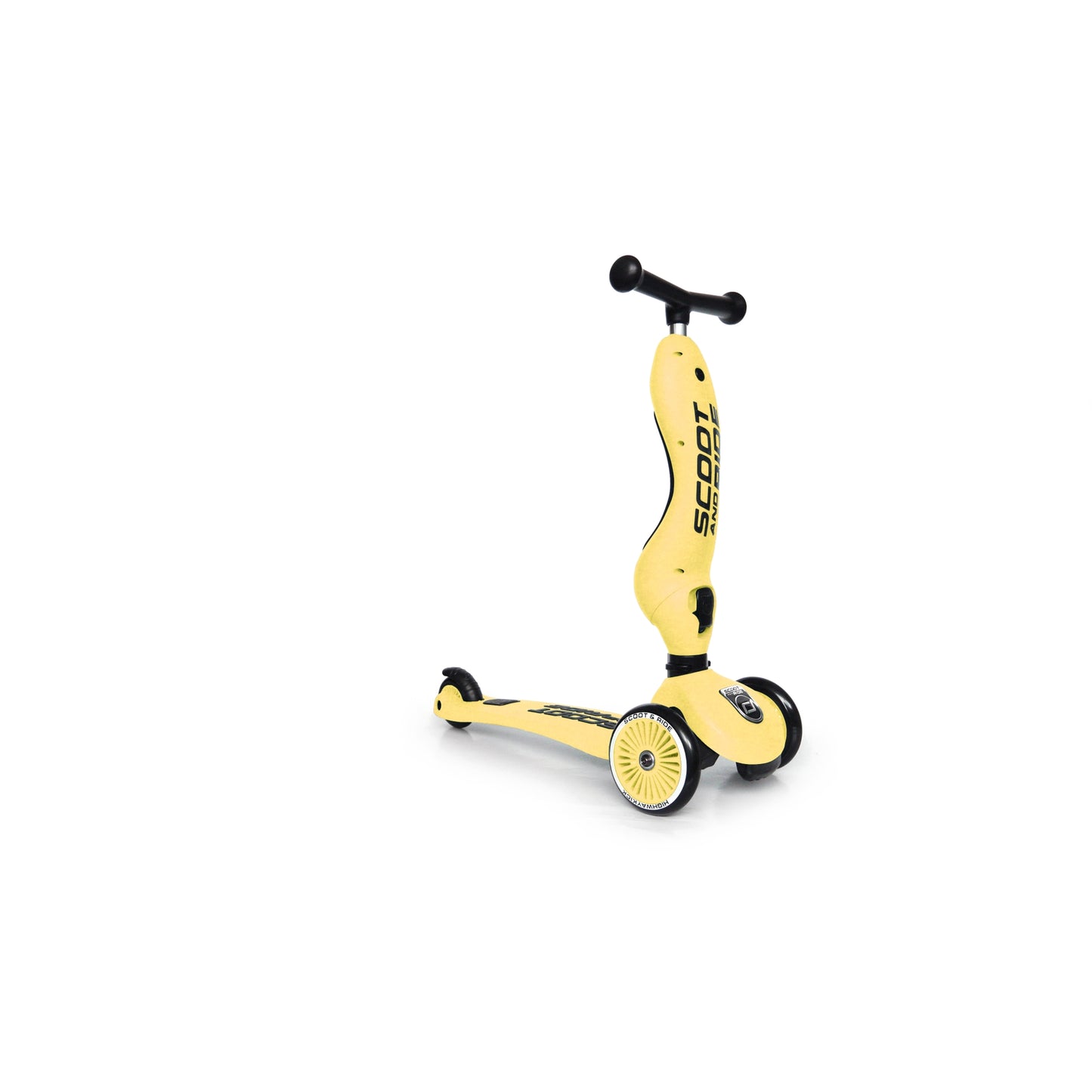 Highwaykick 1 Convertible Scooter Lemon