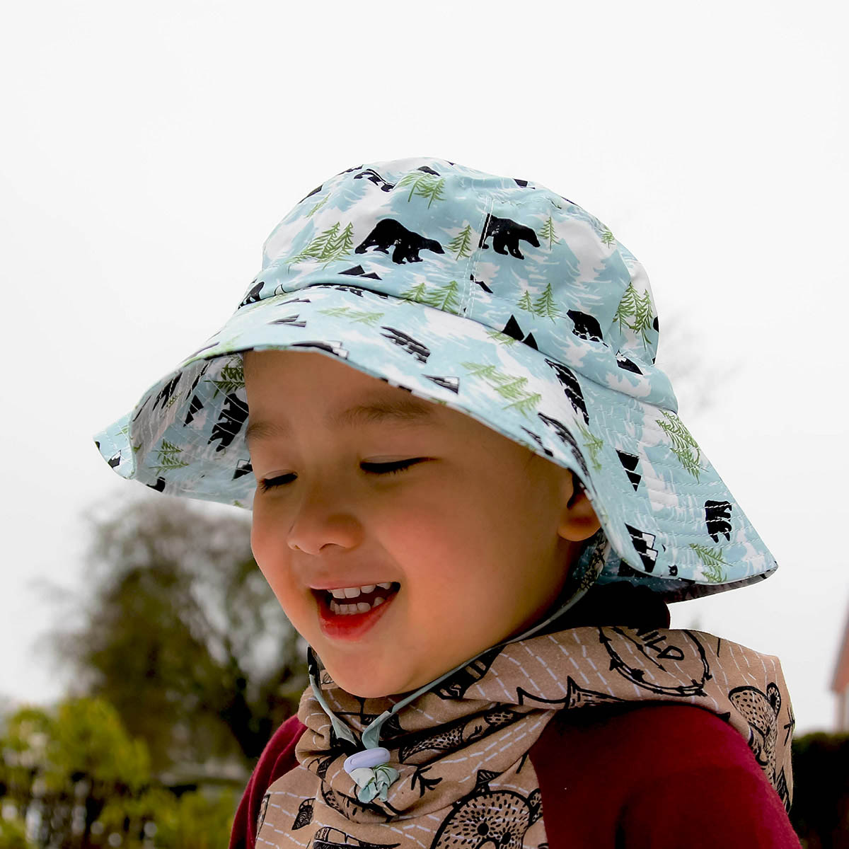 Bear | Cotton Bucket Hat