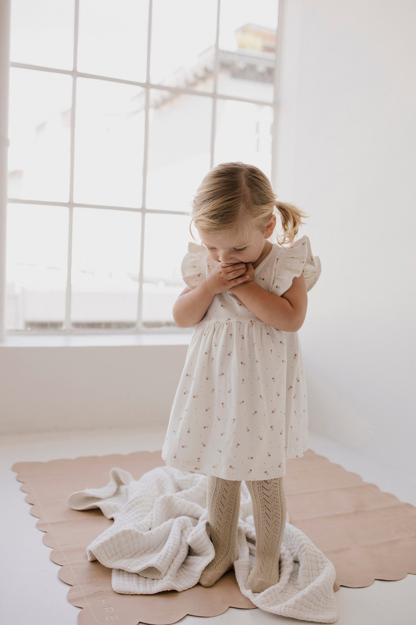 Organic Cotton Ada Dress - Buttercup Floral