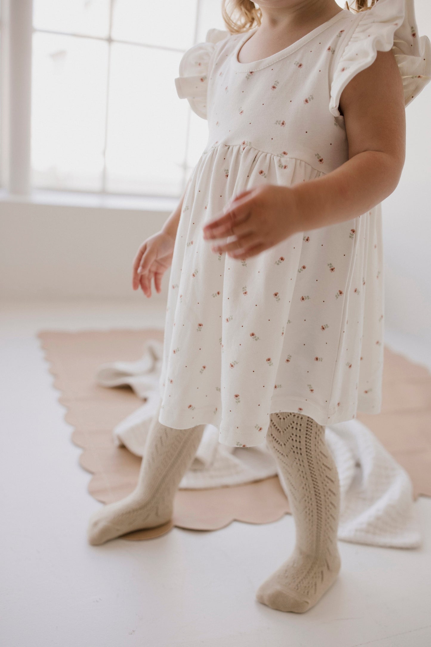 Organic Cotton Ada Dress - Buttercup Floral