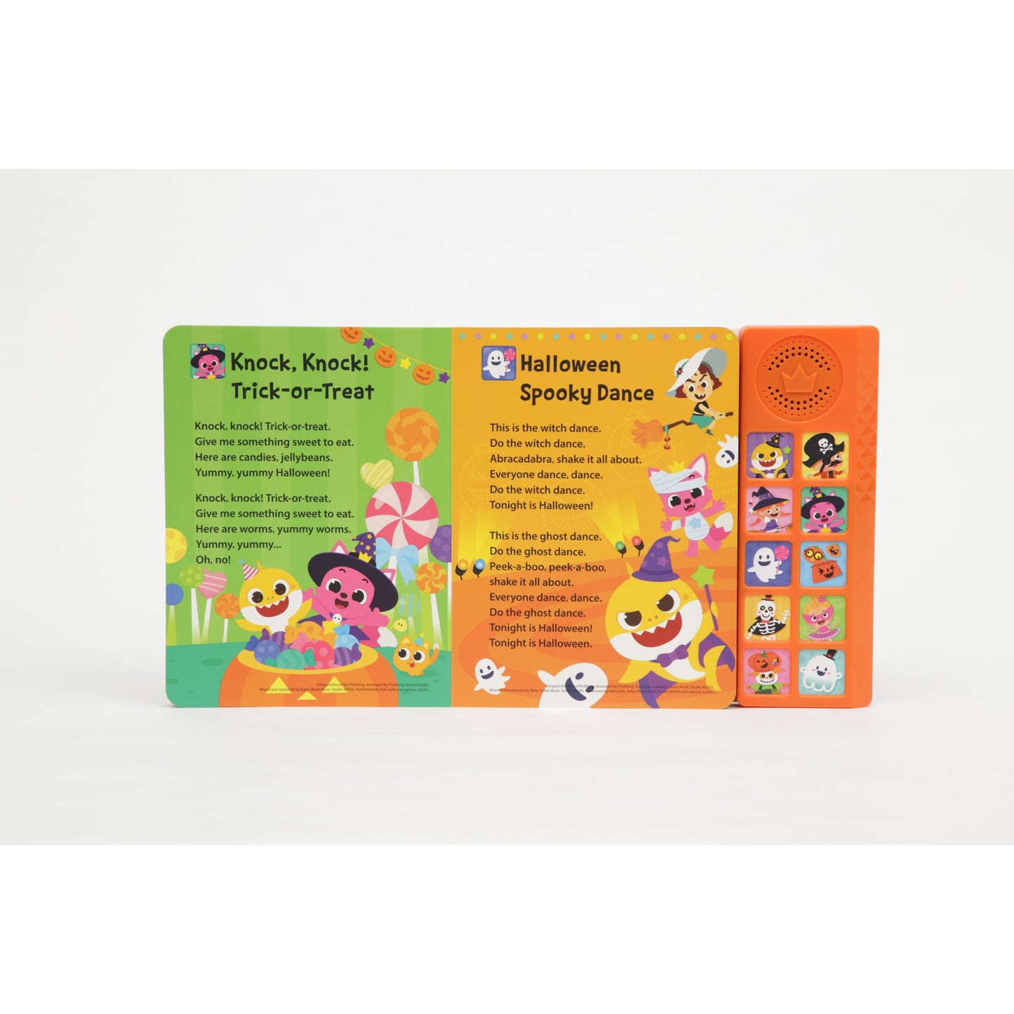 Pinkfong Baby Shark Halloween Songs Sound Book