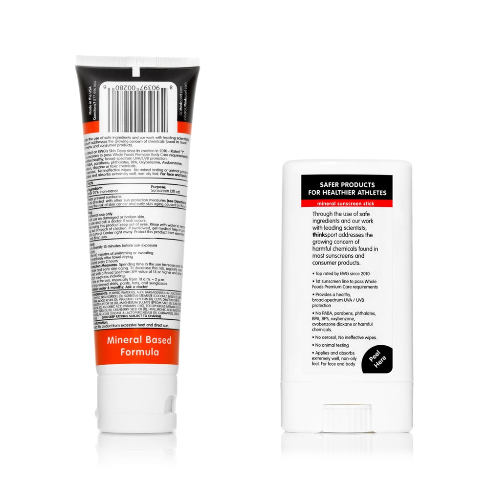 Thinksport Safe Sunscreen Combo Pack