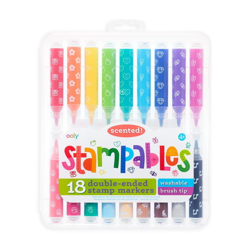 Stampables scented double-ended stamp markers - set of 18