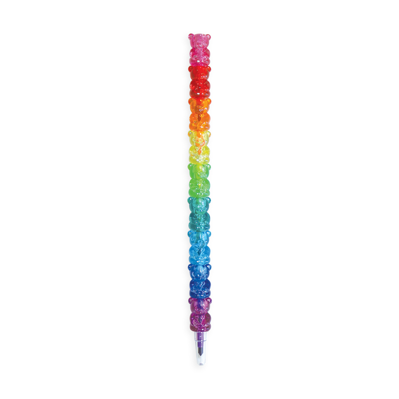 Bunch o' bears gummy bear stacking crayon