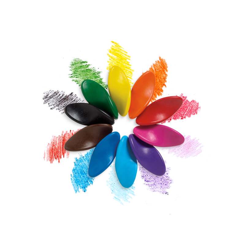 Left right crayons
