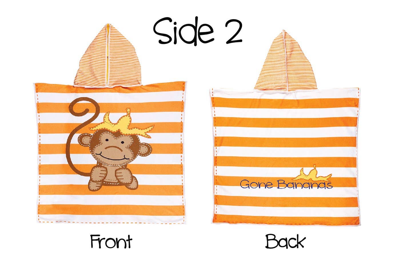 Kids UPF50+ Cover-Up - Lion/Monkey