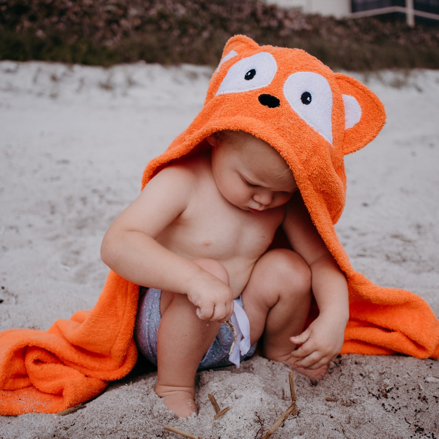 Fox Hooded Towel