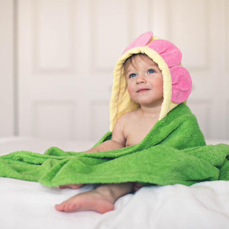 Flower Hooded Towel