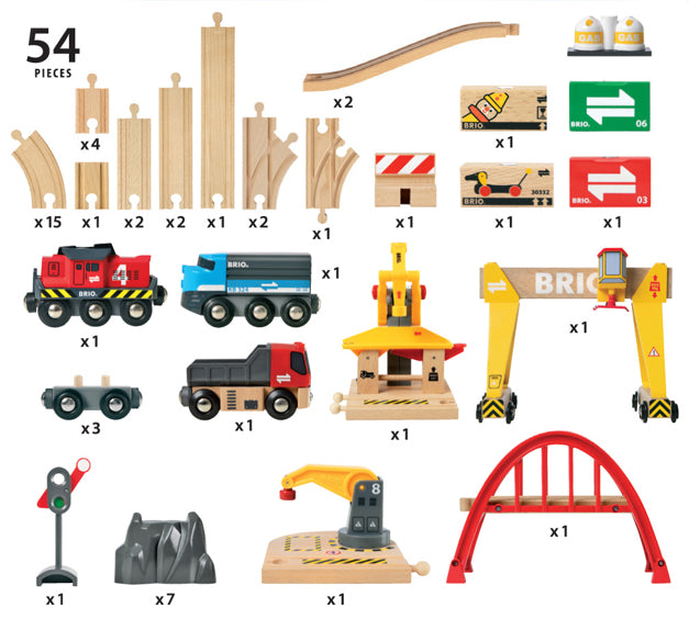 33097 Cargo Railway Deluxe Set