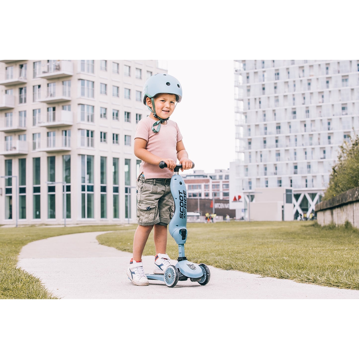 Highwaykick 1 Convertible Scooter Steel