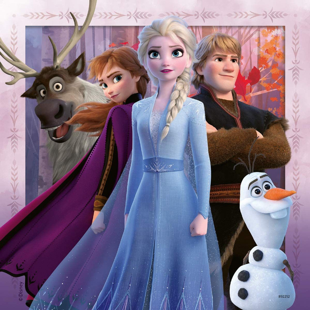 Disney: Frozen 2 - The Journey Starts - 3x49pc