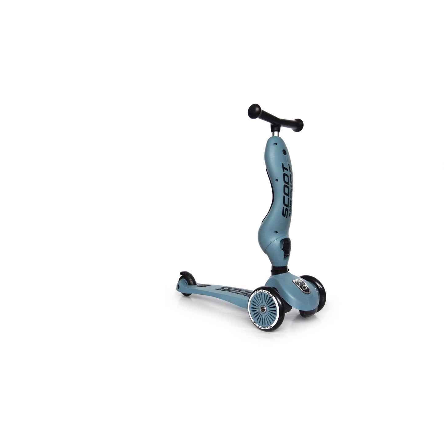 Highwaykick 1 Convertible Scooter Steel