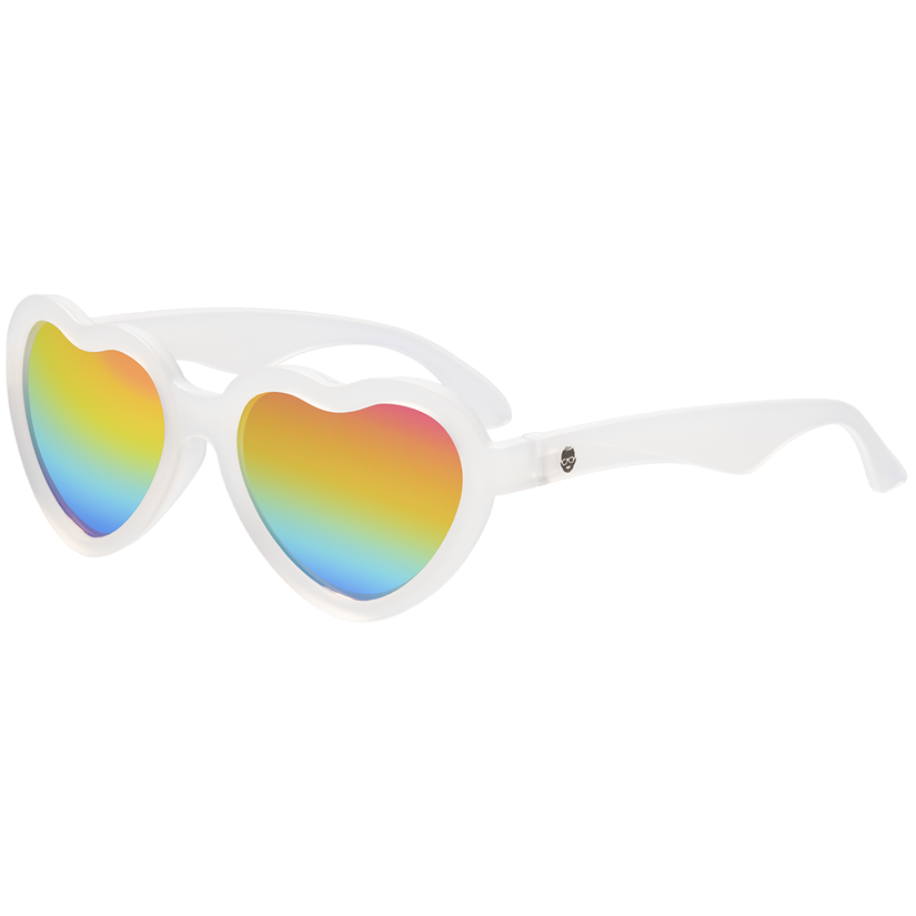 Rainbow Bright Mirrored Heart Shaped - LIMITED STYLE