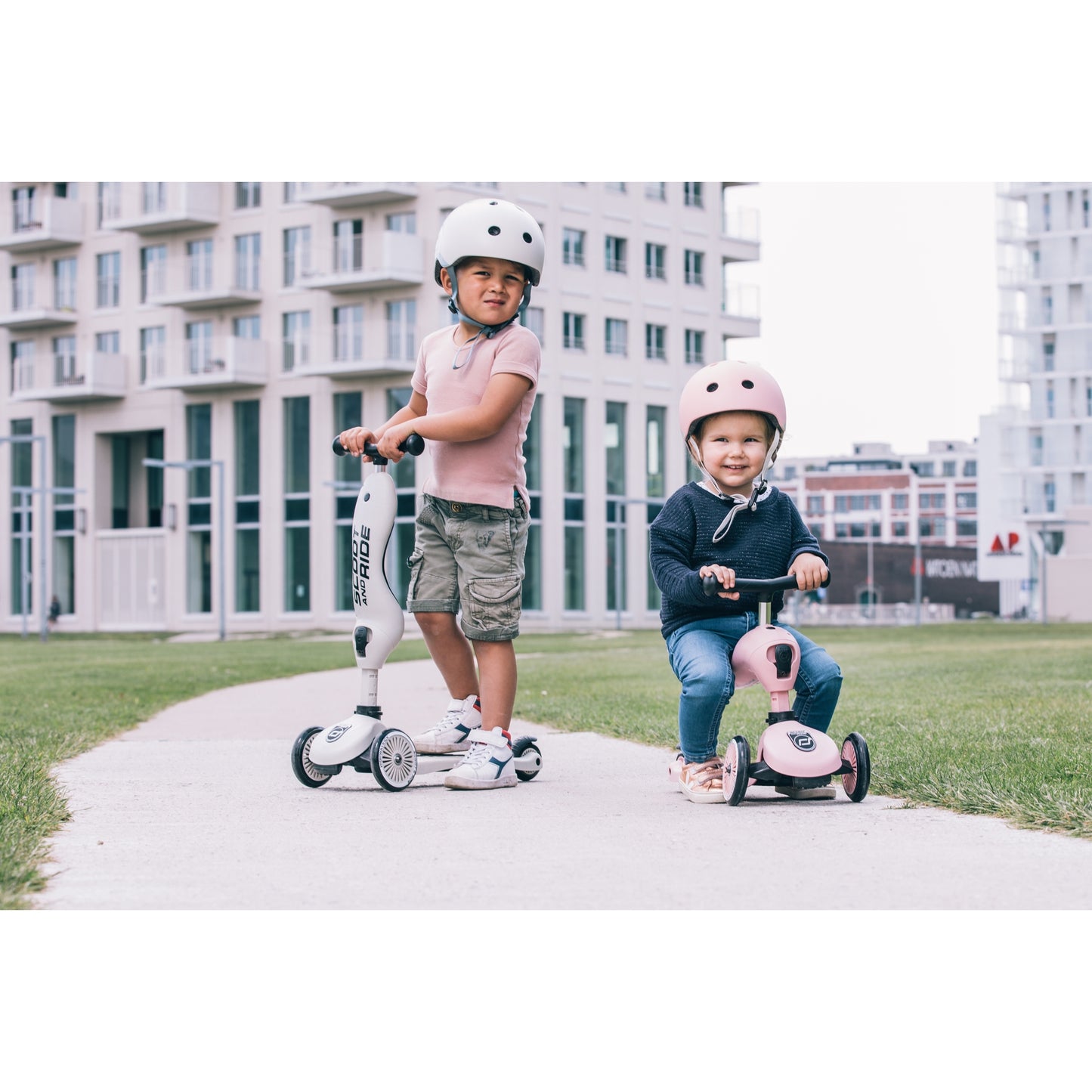 Highwaykick 1 Convertible Scooter Rose