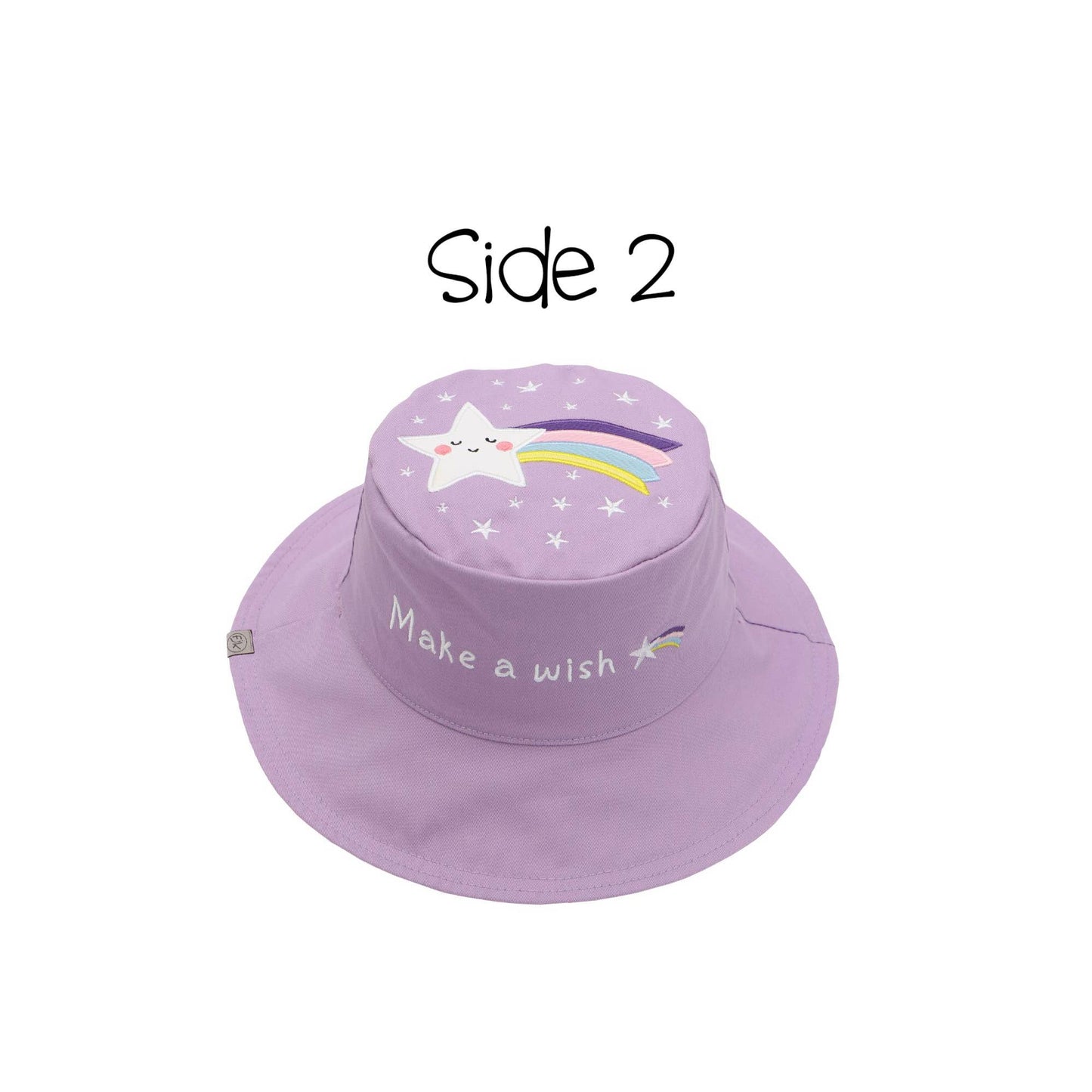 Kids UPF50+ Sun Hat - Unicorn/Star