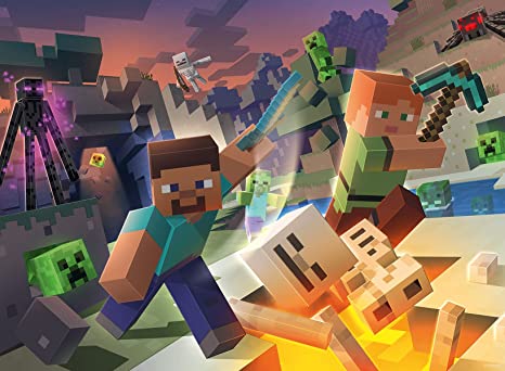 Monster Minecraft 100 pc Puzzle