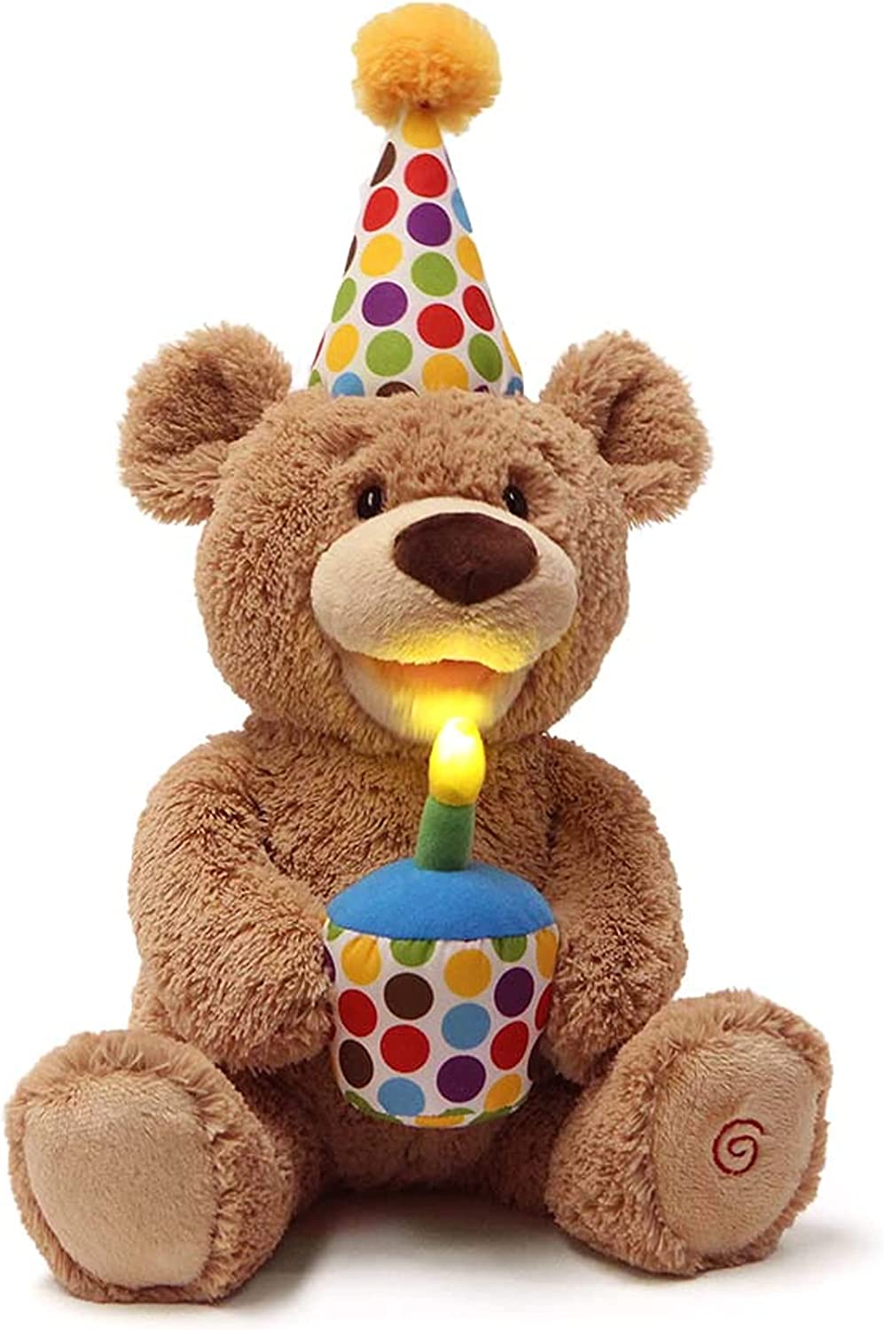 Happy Birthday Teddy Bear Bear Animated Plush Toy,10”