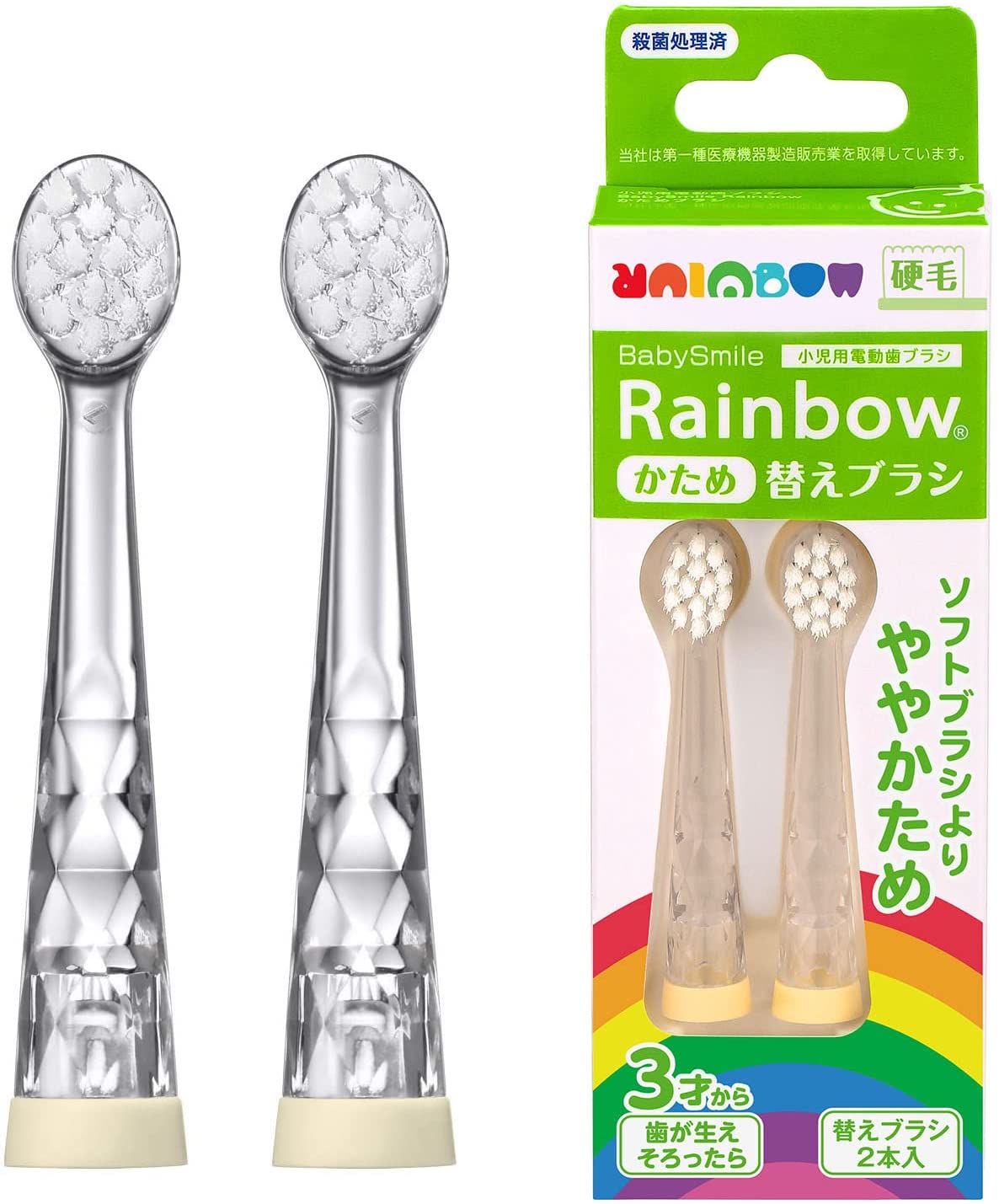 Replacement Brush Heads 2 Counts/Age 3+